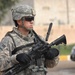 U.S. troops work with Iraqi police