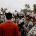 U.S. Soldiers Inspect New Marketplace