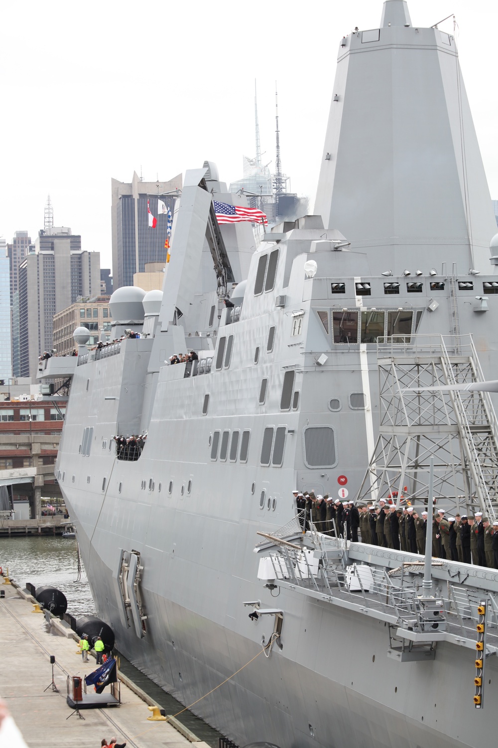 USS New York Commissioning