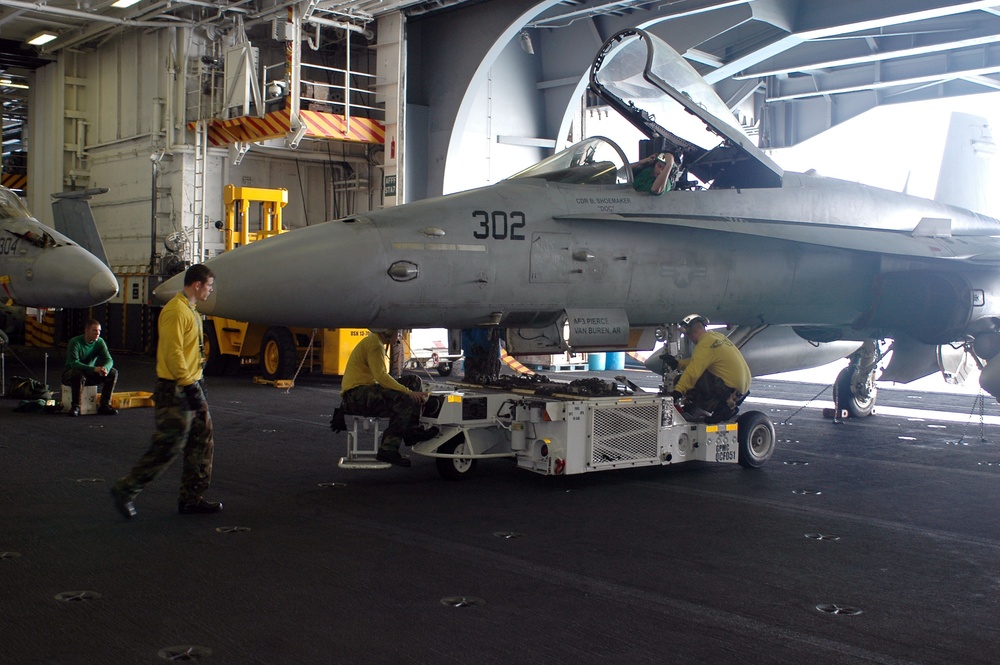 USS Nimitz action