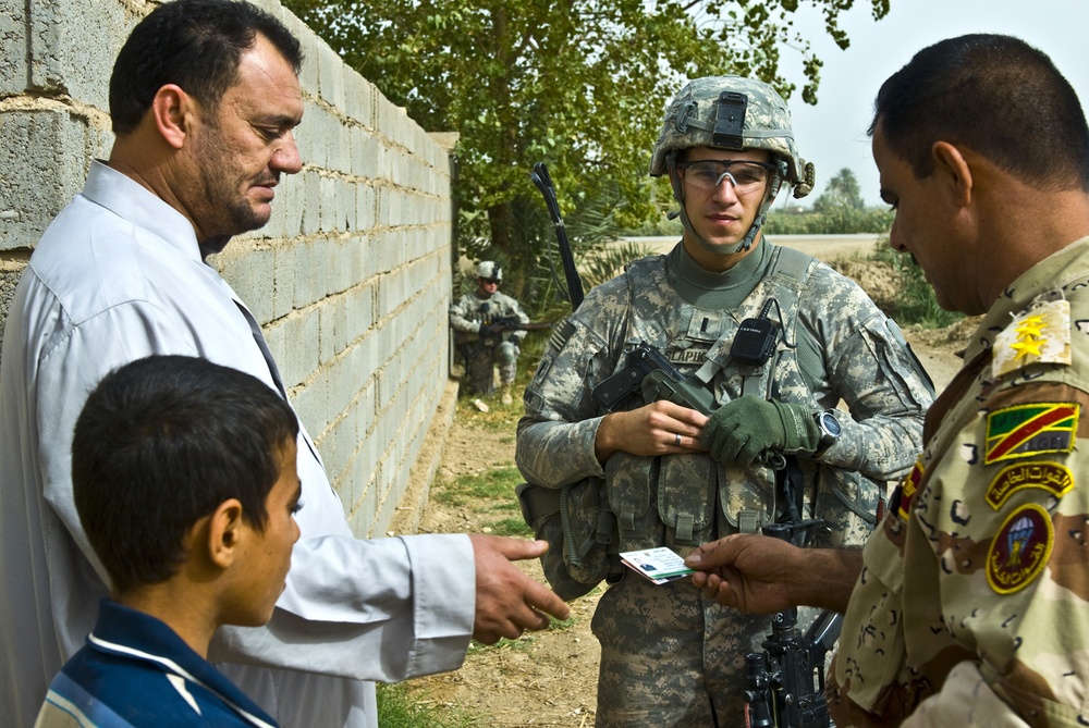 IA led joint patrol protects Aqur Quf