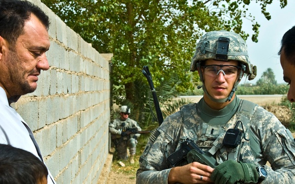 IA led joint patrol protects Aqur Quf