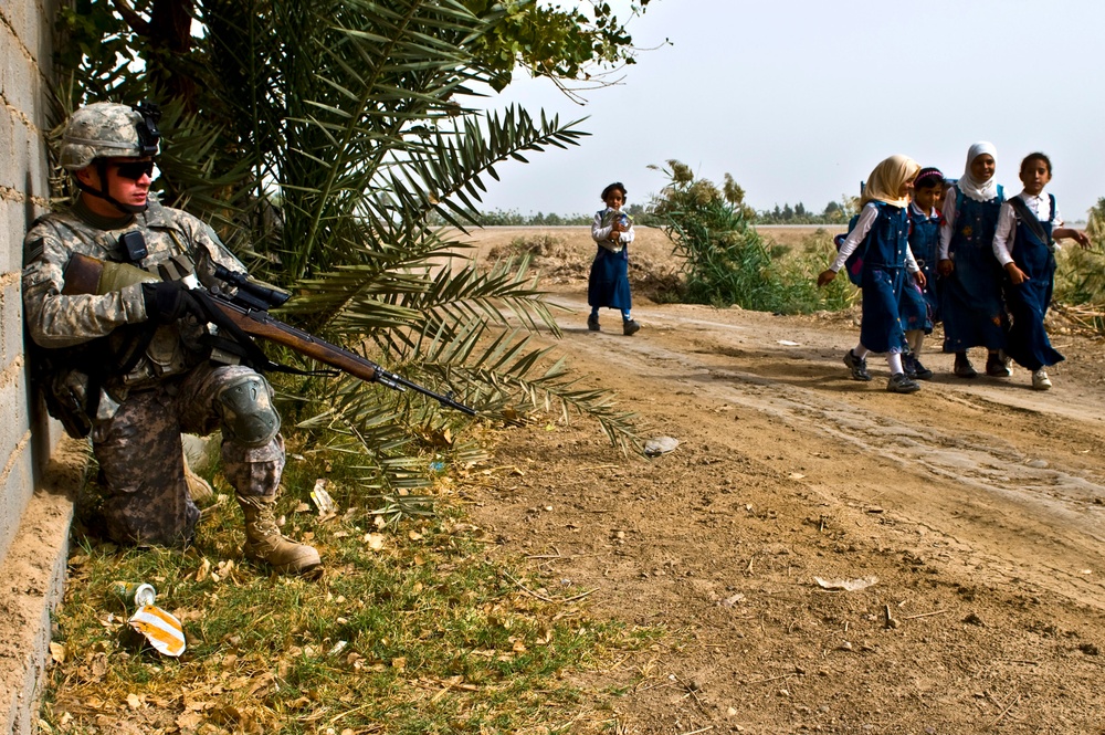 IA led joint patrol protects Aqur Quf