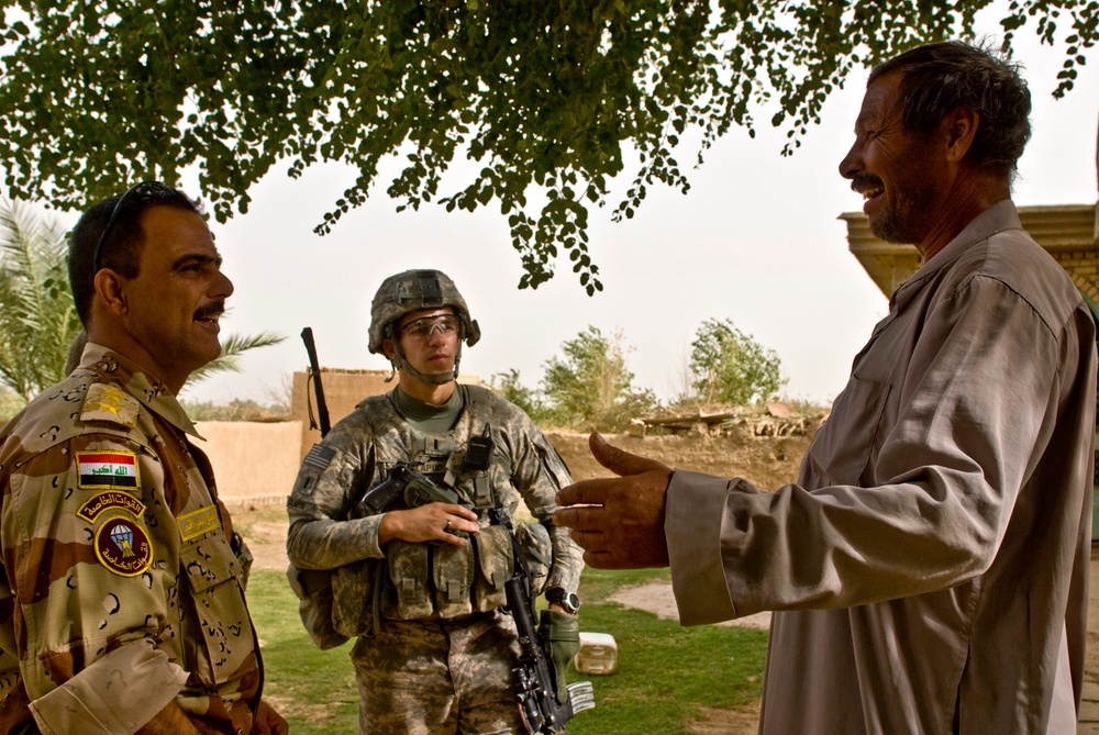 IA led joint patrol protects Aqur Quf