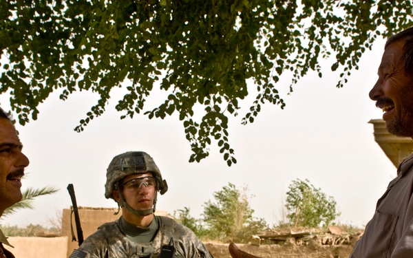 IA led joint patrol protects Aqur Quf