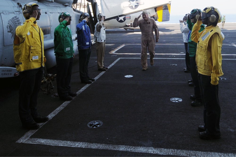 USS Nimitz continues operations in the Gulf of Oman