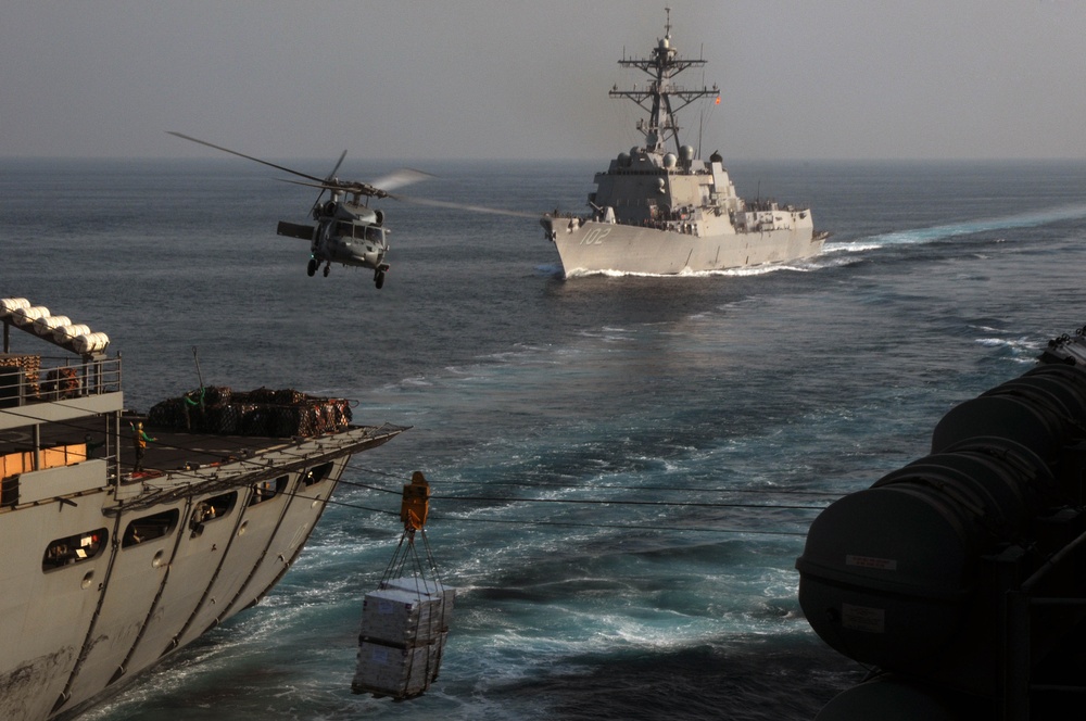 USS Nimitz continues operations in the Gulf of Oman