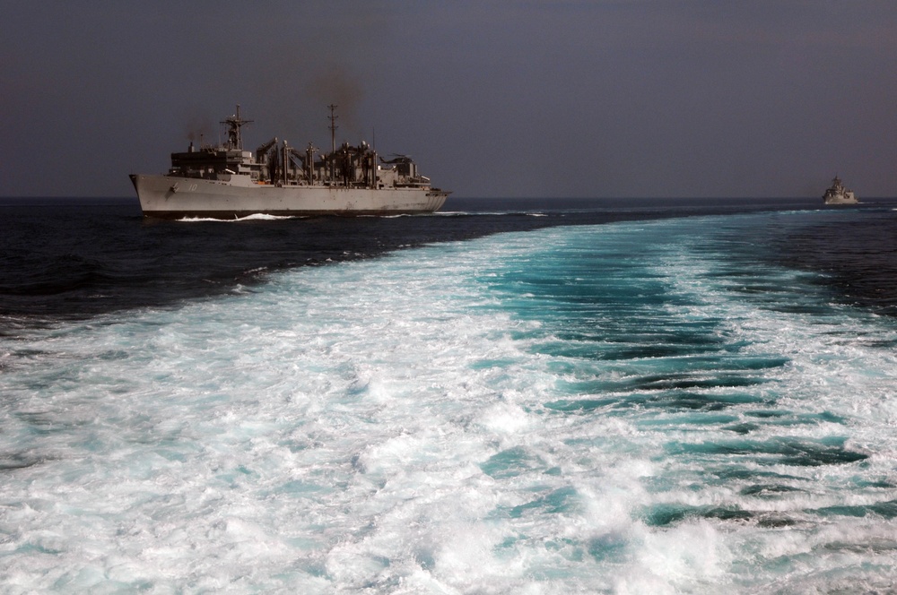 USS Nimitz continues operations in the Gulf of Oman