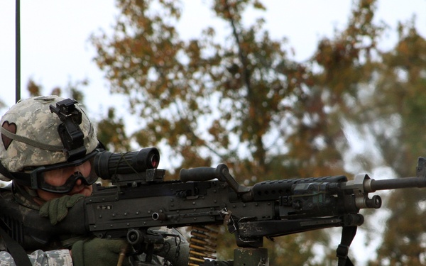 Strike platoon's become efficient during live-fire exercises