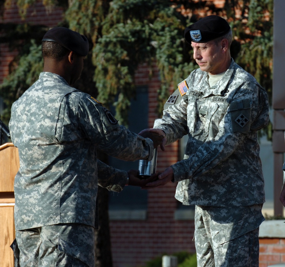 Retreat ceremony