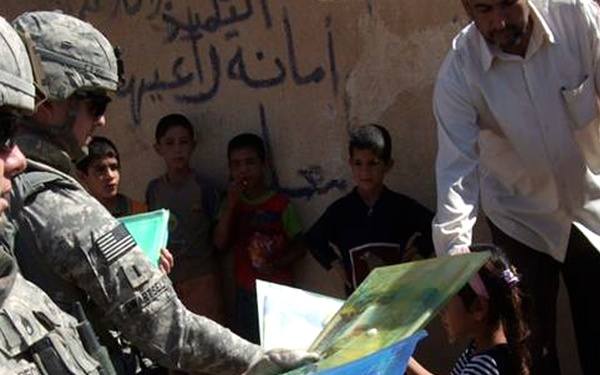 U.S. Forces in northern Iraq host 'Back to School' drive in Qayyarah District, Iraq