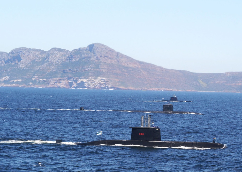 USS San Juan sails to South Africa
