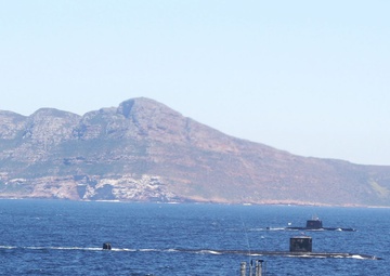 USS San Juan sails to South Africa