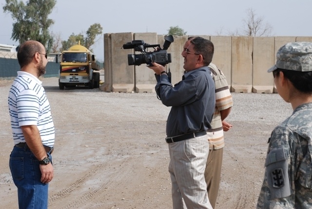 U.S. Army Public Affairs Provides Media Training to Iraqis