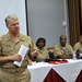 CNO speaks at college, air station