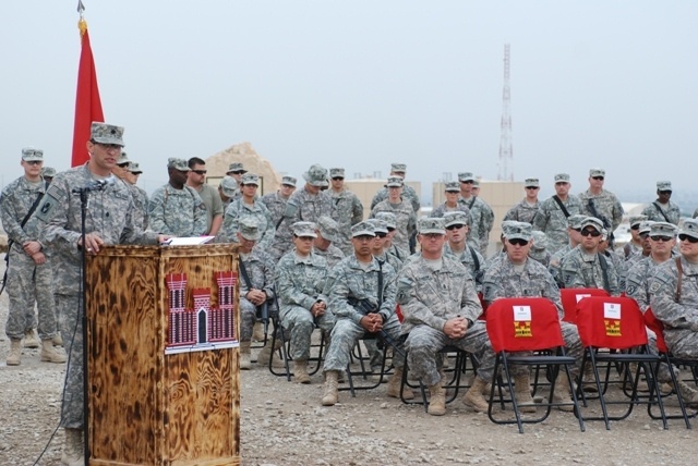 Engineer Battalion transfers authority