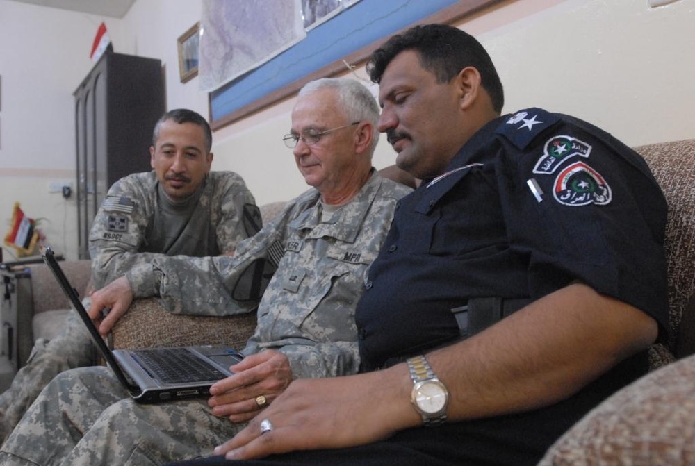 Sharing gives Iraqi Police tools to keep country safe
