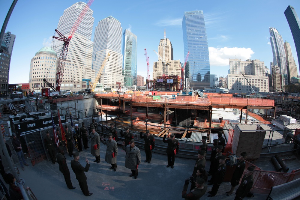 USS New York commissioning