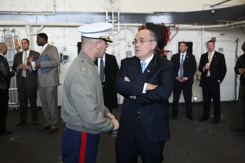 USS New York Commissioning