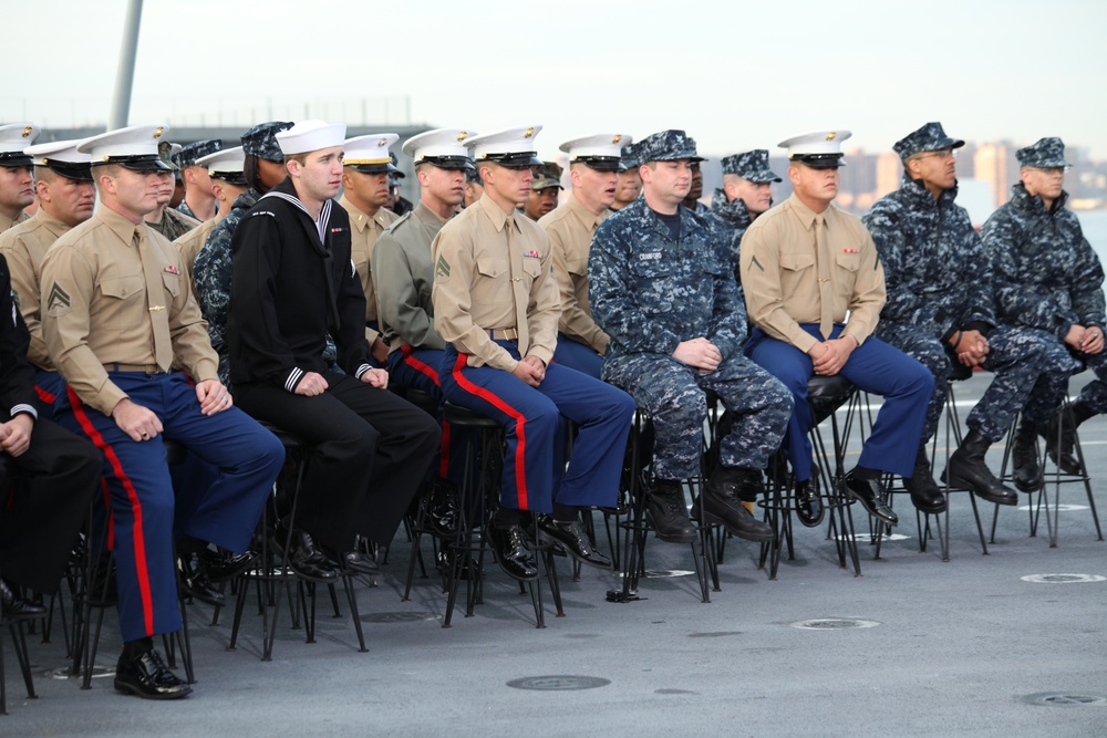 USS New York Commissioning