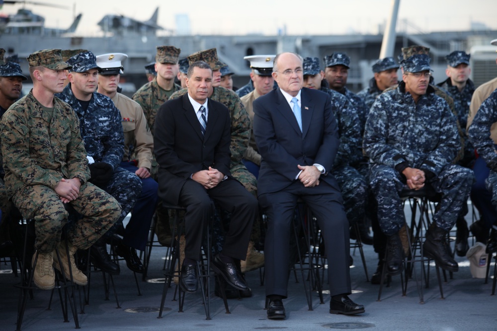 USS New York Commissioning