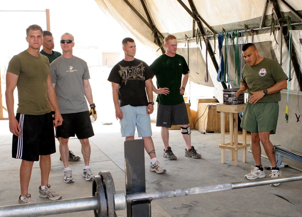 CrossFit Al Asad: A new 
approach to physical fitness