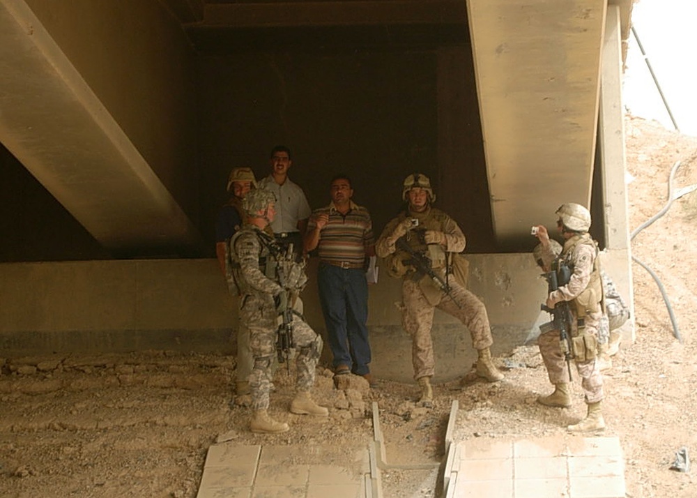 American, Iraqi Engineers Join Forces on Bridge Assessment