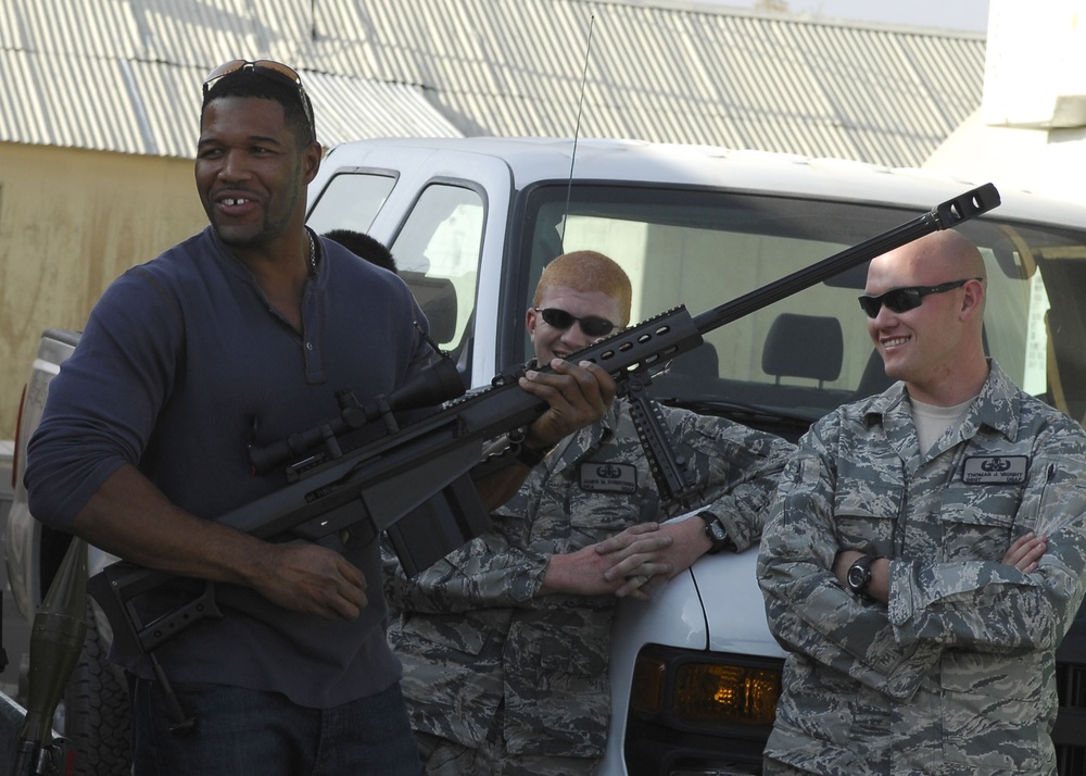 Fox NFL crew at Bagram