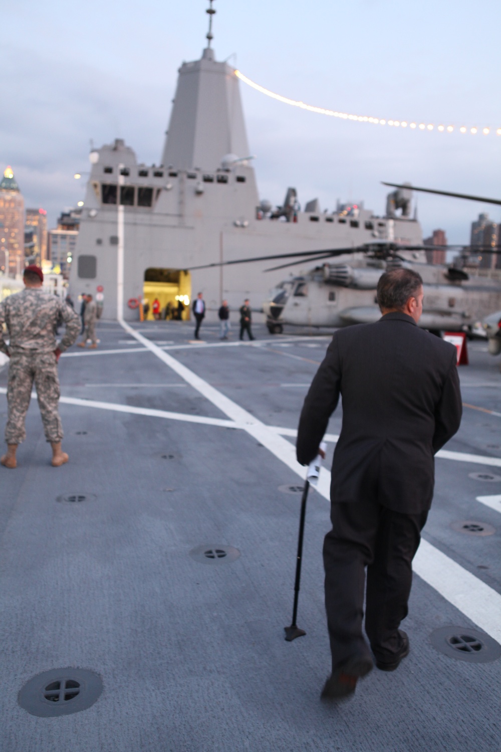 USS New York Commissioning