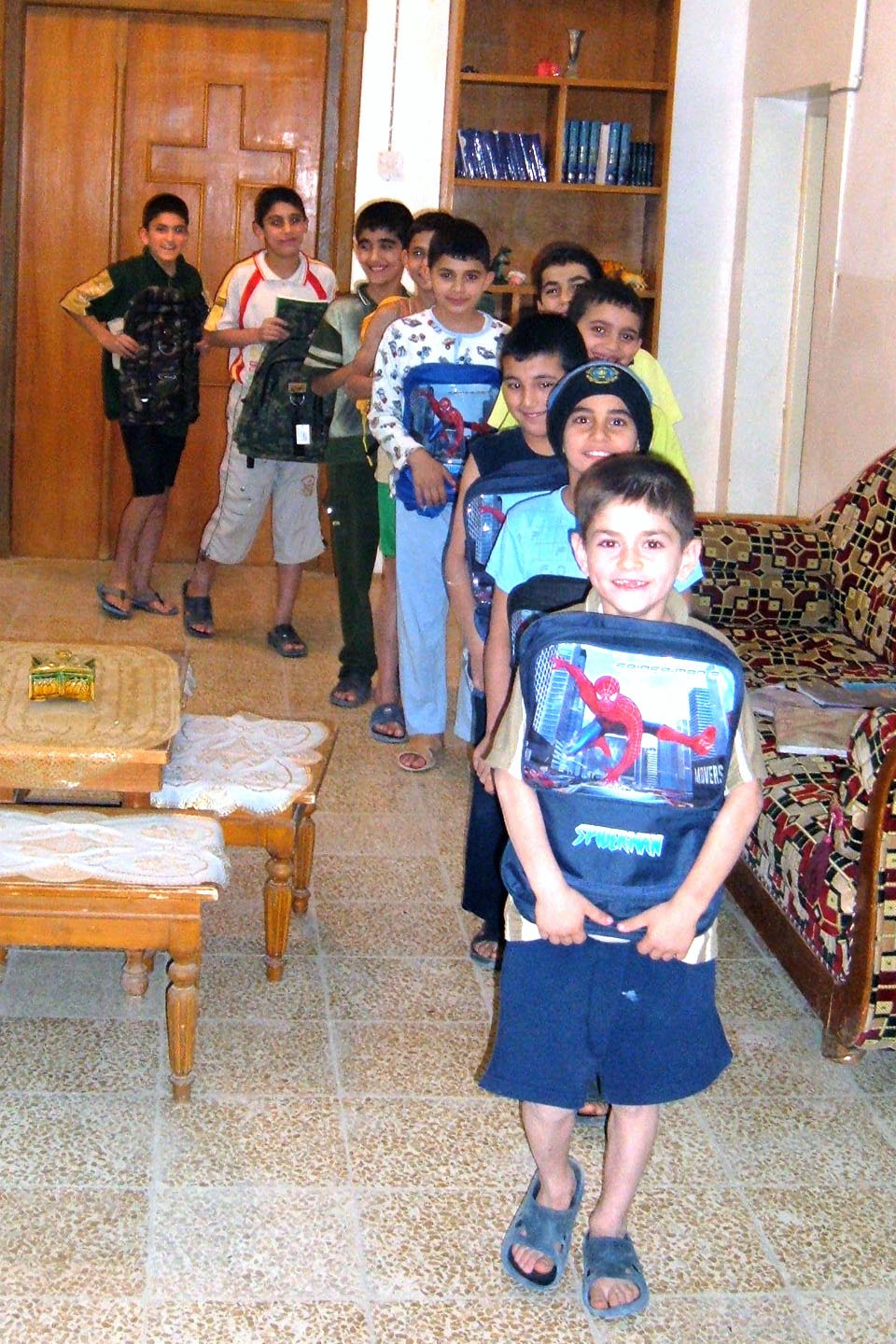 Cavalry Soldiers team up with nonprofit organization to give to Iraqi orphans