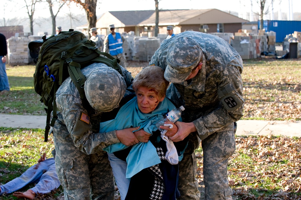 Medical teams get a chance at Muscatatuck Urban Training Center