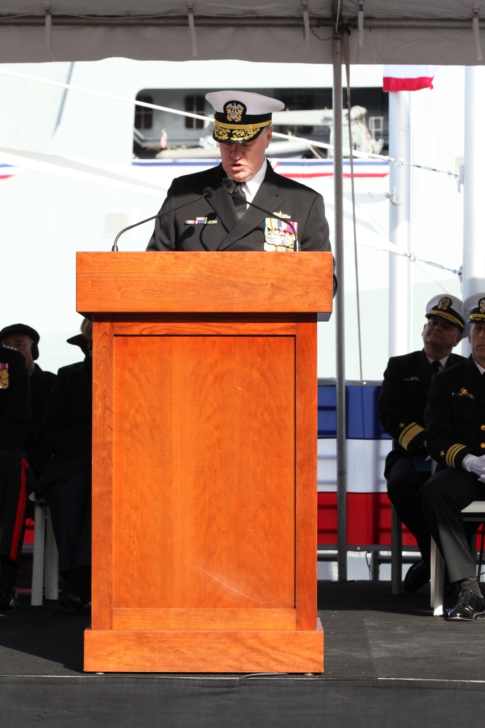 USS New York Commissioning