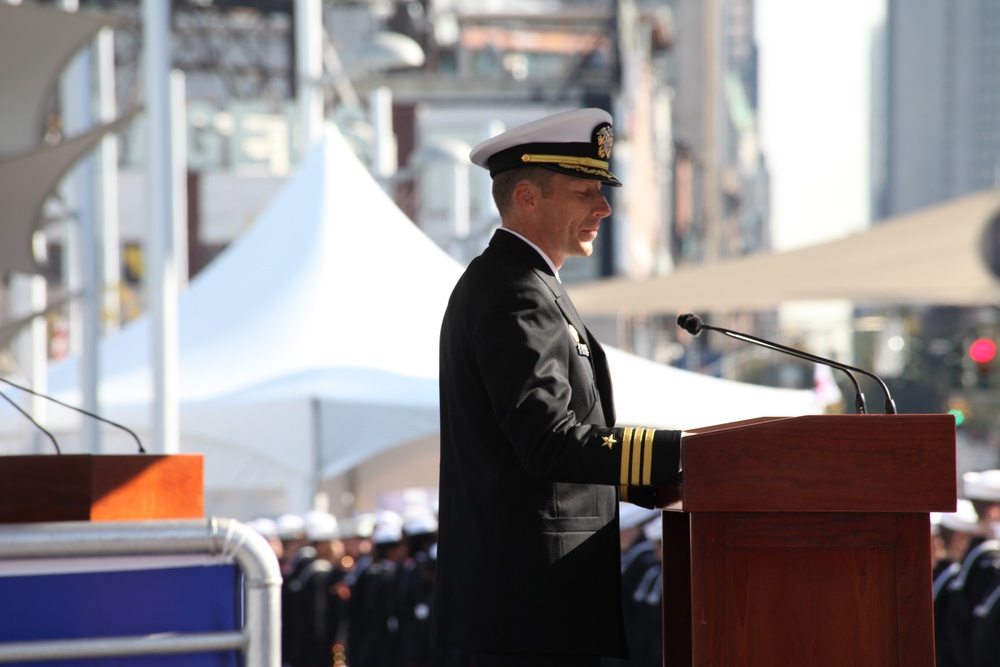 USS New York Commissioning