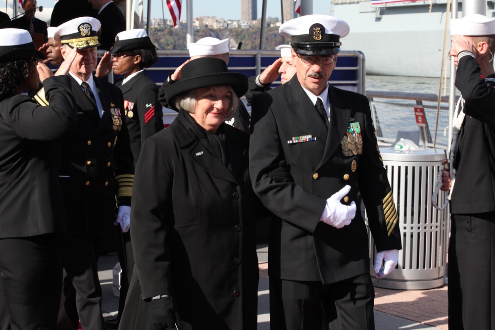 USS New York Commissioning