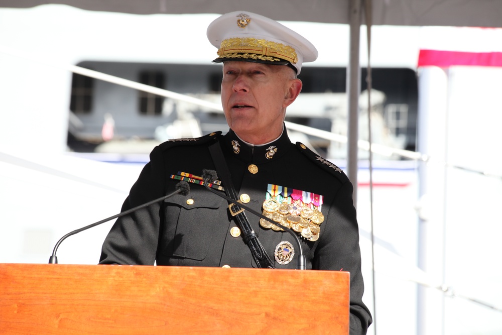 USS New York Commissioning