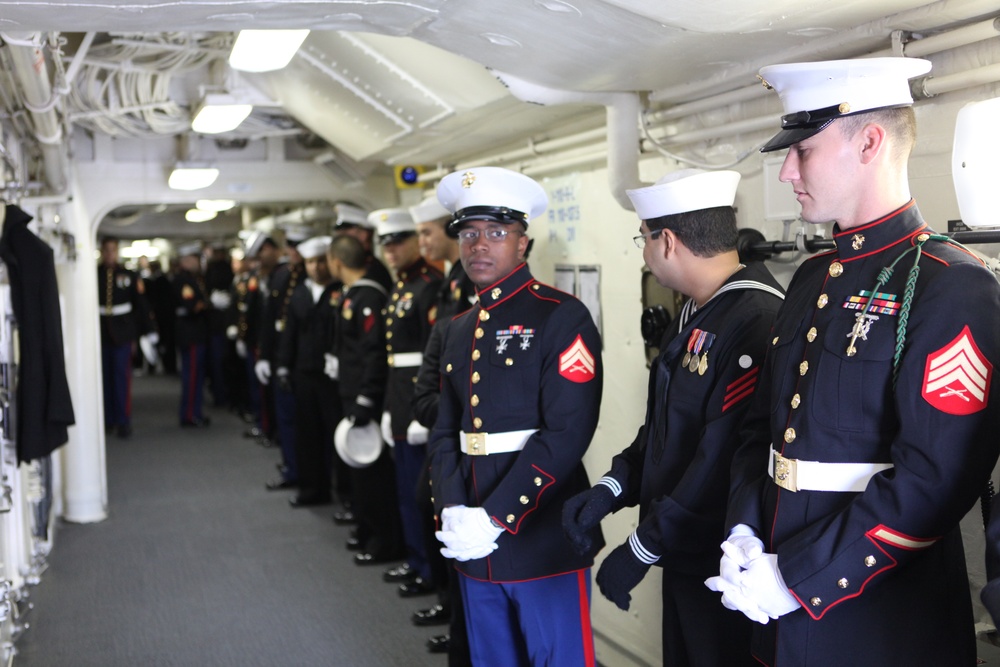 USS New York Commissioning