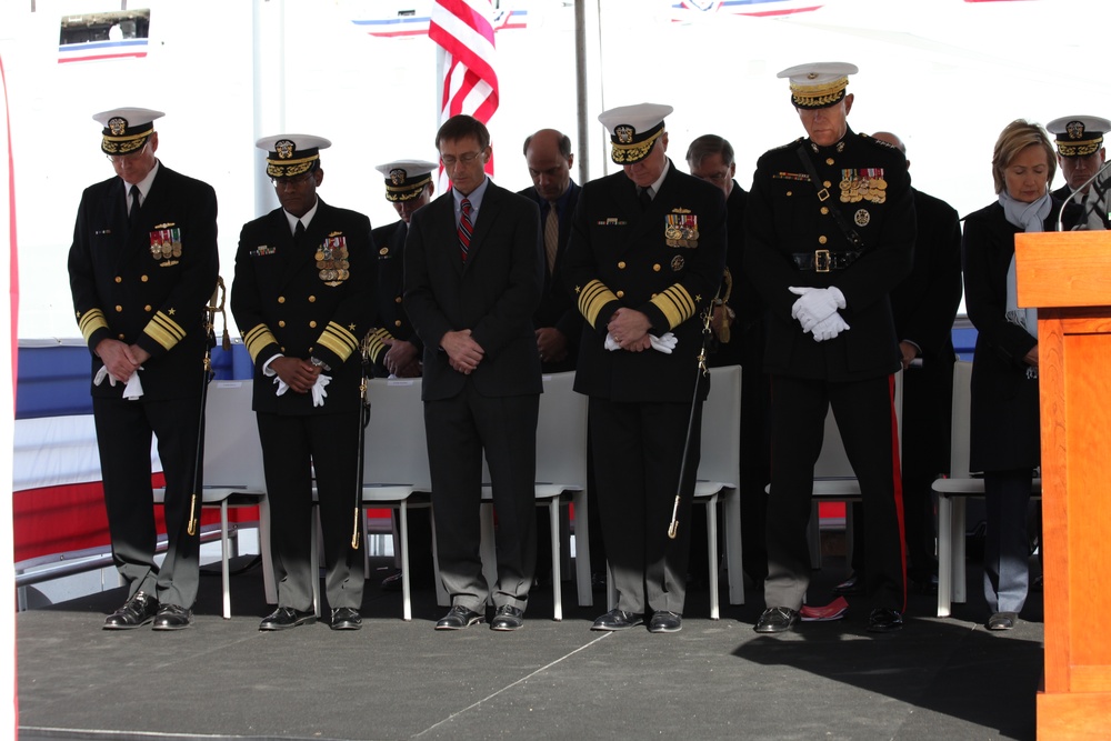 USS New York Commissioning