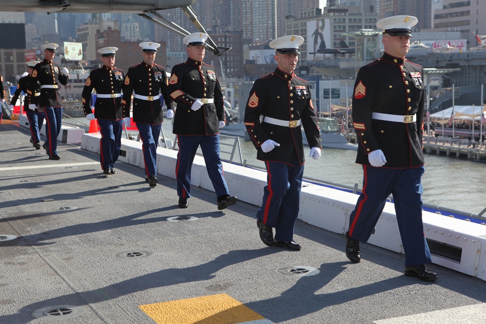 USS New York Commissioning