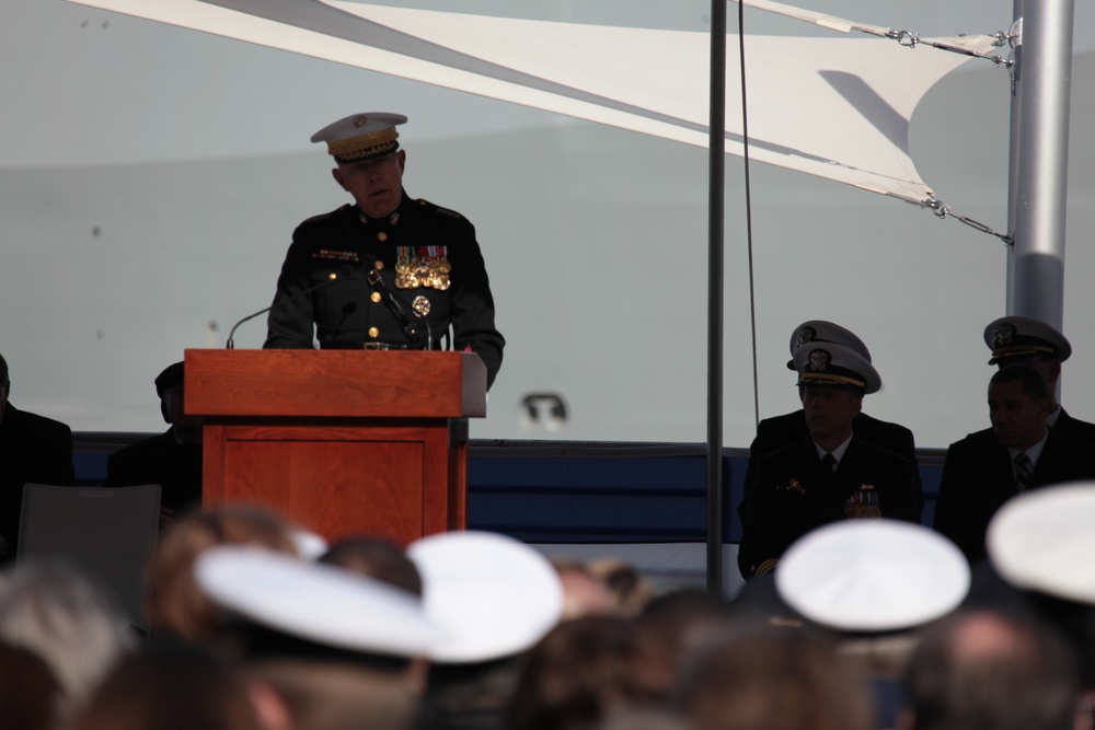 USS New York Commissioning