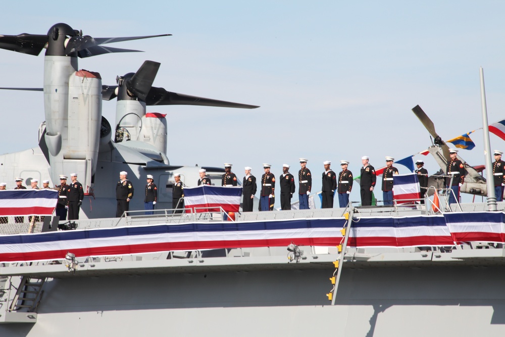 USS New York Commissioning