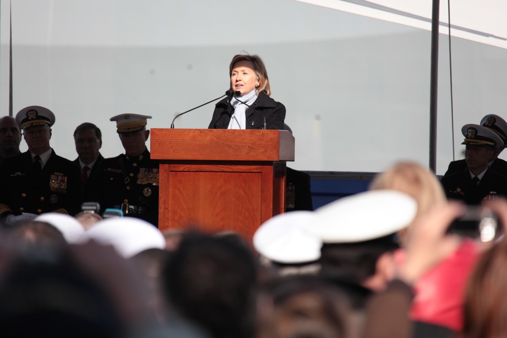 USS New York Commissioning