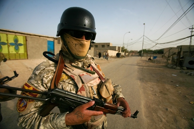 Patrolling in Iraq