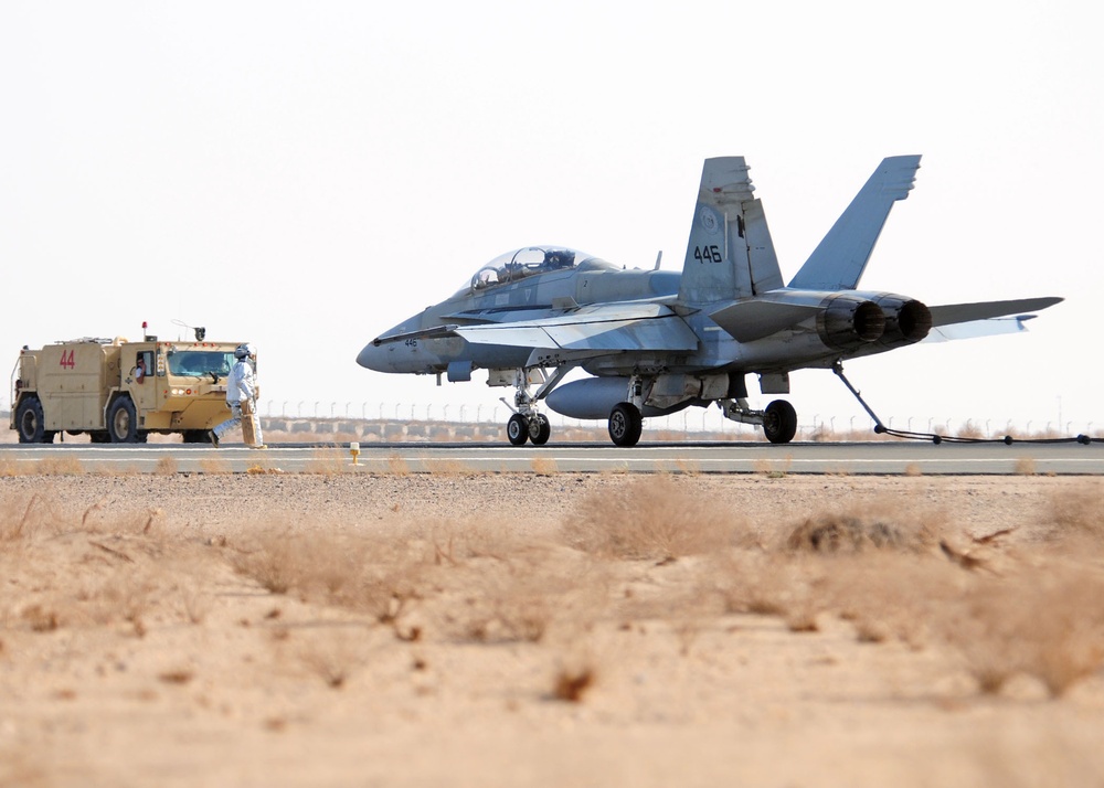 Host Nation Fighter Jet Tests Aircraft Arresting System