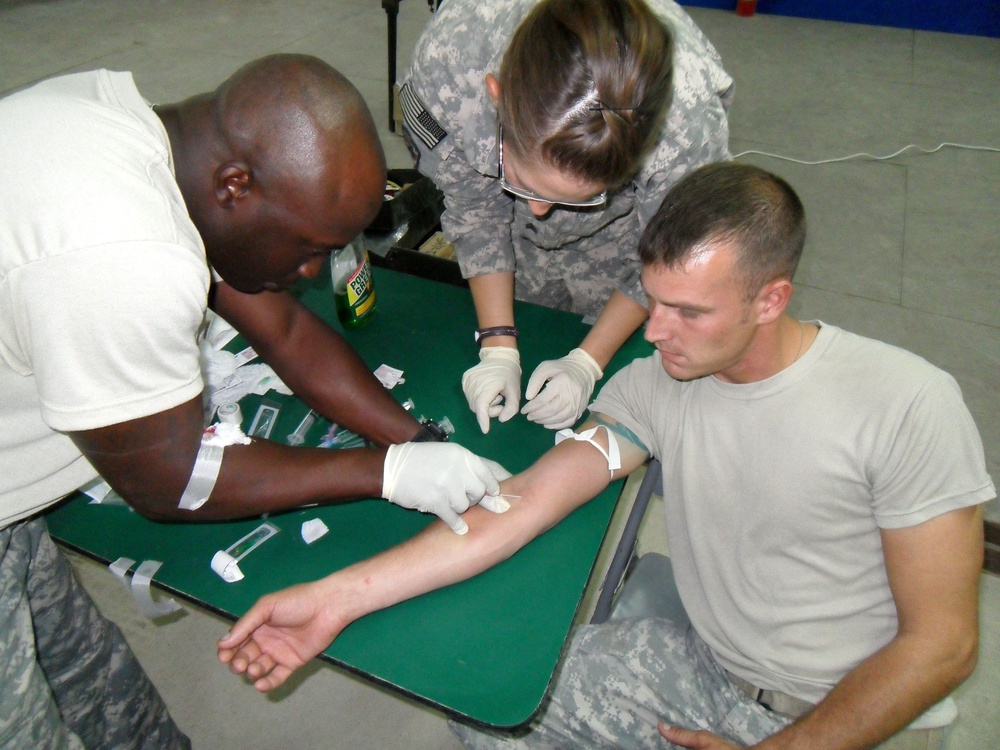 296th Transportation Co. learns how to save lives