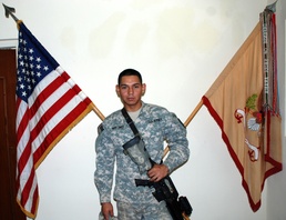 3666th Maintenance Company Soldier receives U.S. Citizenship