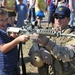 Navy SEALS demonstrate weapons, equipment