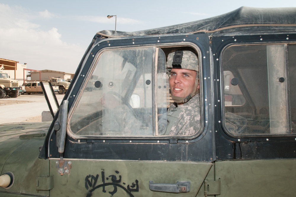 On the Ground With Advise and Assist Commander