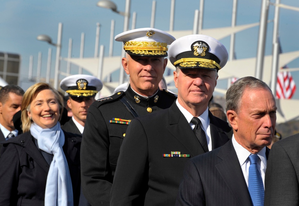 USS New York is officially launched