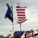 Members of the Melbourne Sea Cadet Color Guard retire the colors during the 2009 Veterans Day Ceremony and Muster XXIV at the National Navy UDT-SEAL Museum in Fort Pierce, Fla. The annual muster is held at the museum, which is located on the original trai