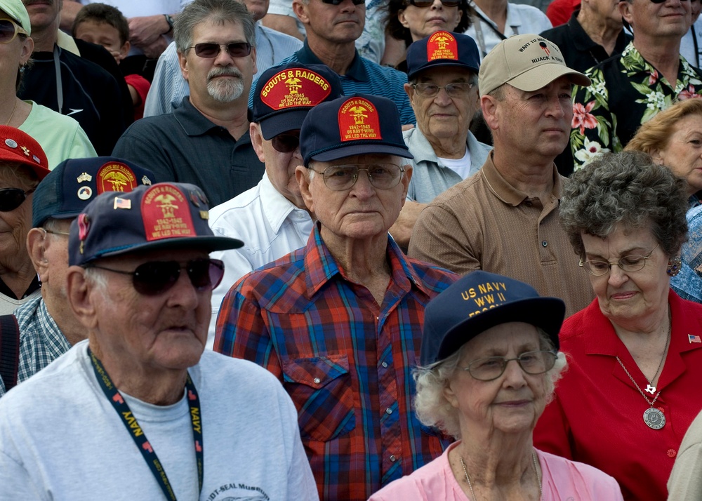 Veterans Day ceremony at Fort Pierce